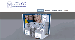 Desktop Screenshot of ortomert.com